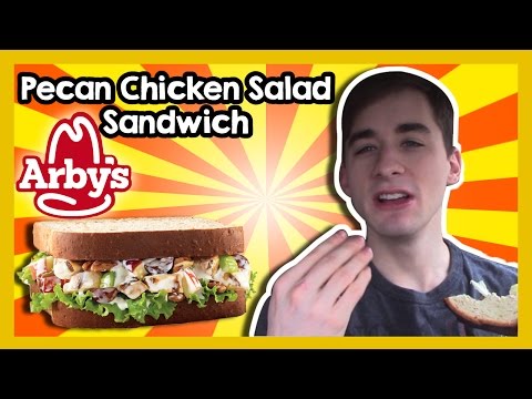 Arby's Pecan Chicken Salad Sandwich-Two Minute Tuesday-ep.2