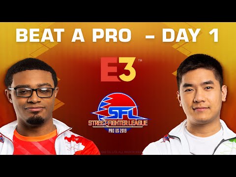 STREET FIGHTER LEAGUE: Pro-US 2019 - Beat a Pro 1 (Live from E3)