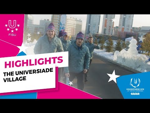 The Universiade Village of the  Winter Universiade 2019.🏢