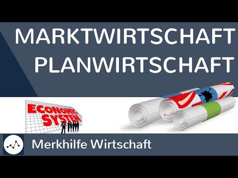 Freie Marktwirtschaft & Planwirtschaft / Zentralverwaltungswirtschaft im Vergleich - Einfach erklärt