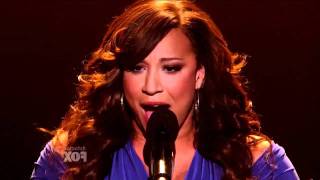 X Factor USA - Melanie Amaro - The world&#39;s Greatest - Live Show 5 - Top 9