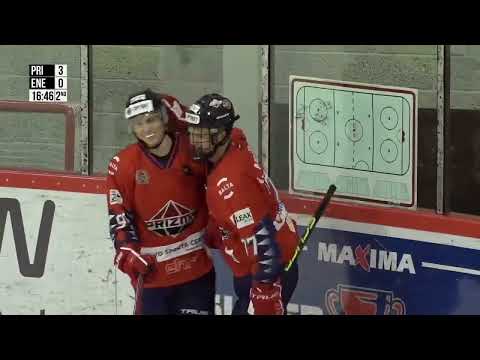 Optibet Hokeja Līga: Prizma - Airwellenergija. Spēles labākie momenti (23.09.2023)