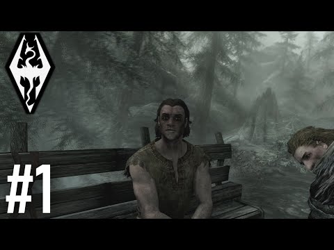 Skyrim #1 - Helgen - Gameplay Playthrough [ASMR] [No Commentary]