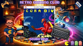 Scuba Dive | ZX Spectrum | Review & Gameplay | Classic 8-Bit Underwater Adventure!
