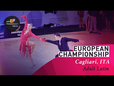 Adria Martos / Juline Carrel, ESP  | 2021 European Latin Cagliari, ITA | R1 R