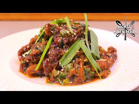 Sizzling Ginger Beef 🥩 Asian Take-away Recipe