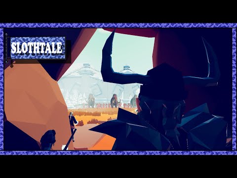 DREAD KING & his Army Defending the ICE WALL Against Every Faction-TABS MOD (DREAD KING, ICE MAGE..)