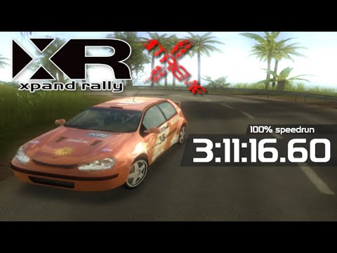 Xpand Rally Xtreme - 100% speedrun - 3:11:16.60 by Piotrunio