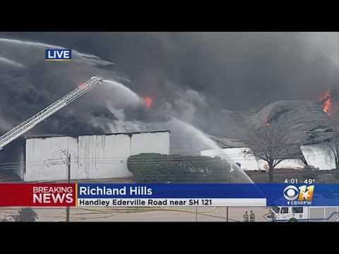 5-Alarm Fire Burns In Richland Hills, 1 Person Injured