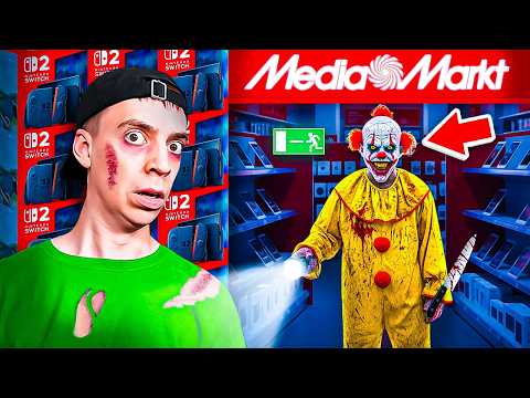 24 STUNDEN HEIMLICH im MEDIA MARKT übernachten! 😰 (geht schief)