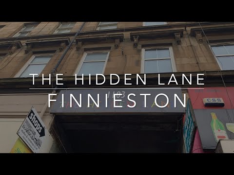 Hidden Lane Argyle Street - Glasgow Finnieston
