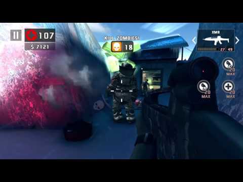 Dead Trigger 2: Update 1.0 - XM8 + Damage Booster - Gameplay HD