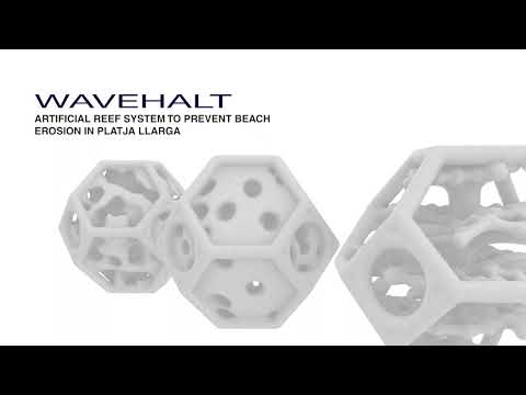 WaveHalt. Artificial reef system to prevent beach erosion in Platja Llarga