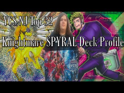 Top 32 YCS New Jersey - Daniel Shogan's Knightmare SPYRAL Deck Profile (June 2018 Format)