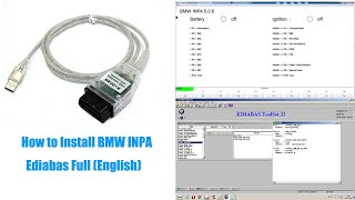 How to install BMW INPA Ediabas Full English version-OBDII365