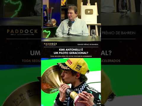 KIMI ANTONELLI É FENÔMENO! 🏎🏆🏁