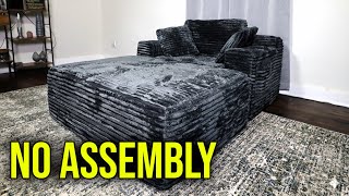 Boneless Chaise Lounge That Expands From a Box | Wisenook