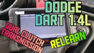 How to perform a relearn on a Dodge Dart 1,4L dual clutch transmission