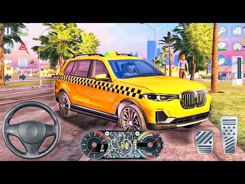 Taxi Sim 2020: Car Simulator BMW X7 in Miami! Best Android gamePlay