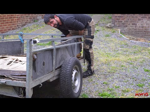 Anhängerrenovierung - Reparatur und Restaurierung meines alten Anhängers