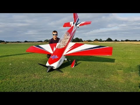 DEANO FLYING HIS EXTREME FLIGHT EXTRA 330 104" - GP 123cc - RC 3D AEROBATICS - 2018 - YouTube