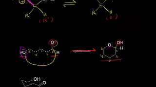 Formation of hemiacetals and hemiketals | Aldehydes and ketones | Organic chemistry | Khan Academy