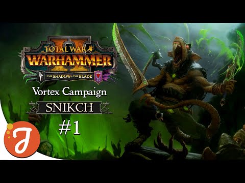 Deathmaster & Chief Assassin | Snikch Vortex Campaign #01 | Total War: WARHAMMER II