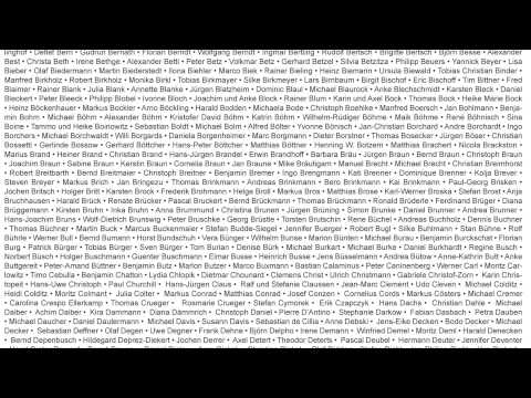 DEIN NAME FÜR DEUTSCHLAND - Symphonie der Namen (2013)