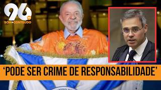 ANDRÉ MENDONÇA AFIRMA QUE DESFILE COM LULA PODE SER 'CRIME DE RESPONSABILIDADE'