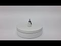 Puxador Simples C/ Tampa De Alumínio - Branco