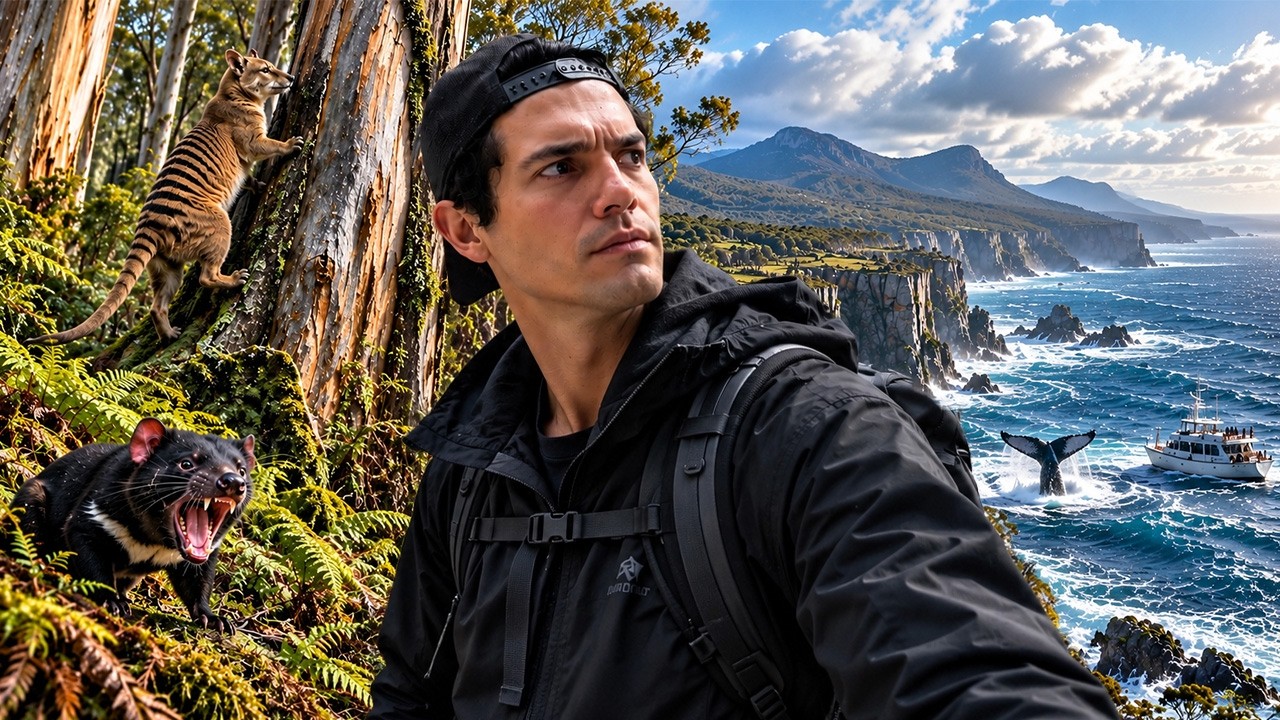 Explorando la isla MÁS SALVAJE de Australia 🇦🇺