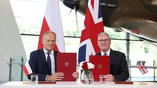 Reino Unido y Polonia firman un importante tratado de Defensa y Starmer refuerza lazos con Europa