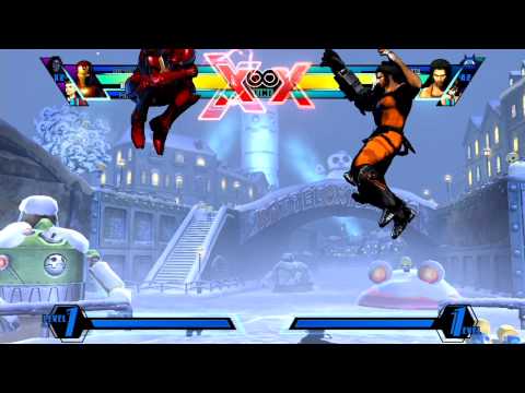 UMVC3 : Ironman air to air smartbombs?