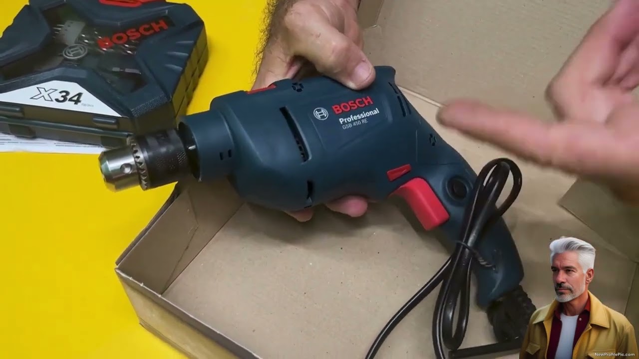 REVIEW COMPLETO DA FURADEIRA BSCH GSB 450 RE. TOP...