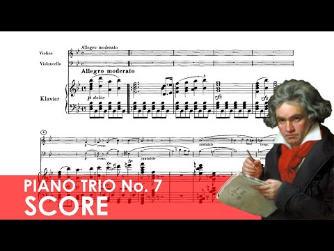 BEETHOVEN Piano Trio No. 7 in B-flat major (Op. 97) 'Archduke' Score
