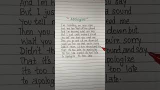 Apologize| Timbaland ft.one republic  #Apologize #lyrics #lyrical