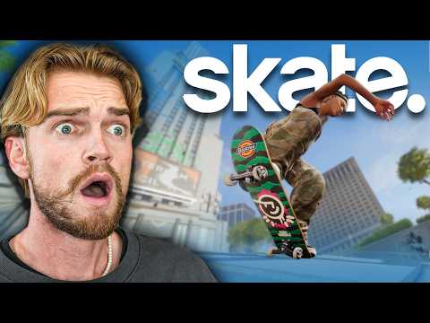 IK SPEEL de nieuwe SKATE game en DIT GEBEURDE ER...