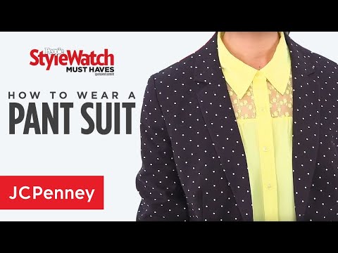 How to Wear a Pant Suit for Women: Spring Fashion...