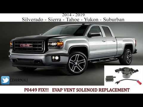 P0449 FIX!!! 2014-2019 GM Vent Solenoid Replacement