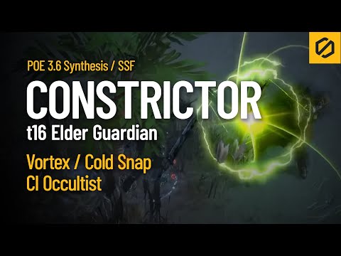 POE 3.6 Synthesis - Constrictor VS. Vortex / Cold Snap CI Occultist