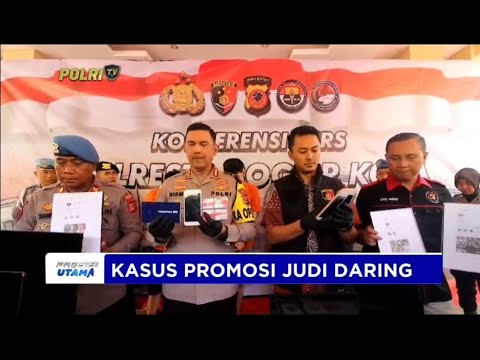 POLRESTA BOGOR TANGKAP SELEBGRAM PROMOSI JUDI DARING