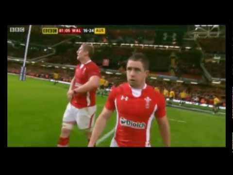 Shane Williams last try [Wales v Australia]