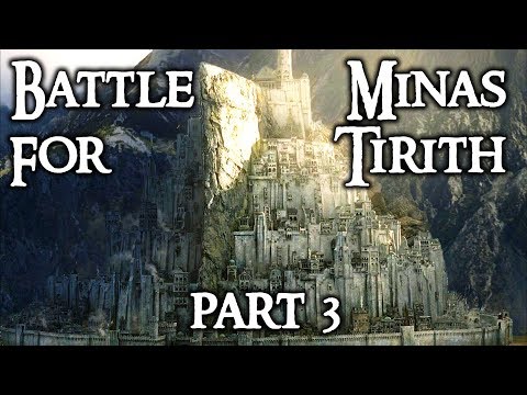 Lord Of The Rings, ROTK - Battle For Minas Tirith (Part 3), HD, High Quality, 1080p