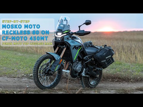 Installation of the Mosko moto Reckless 80 on CF-Moto 450MT / Ibex 450