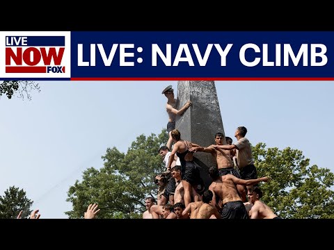 Video | LIVE NOW: Navy Herndon Monument Climb