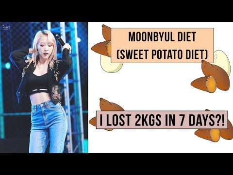 MOONBYUL DIET (SWEET POTATO DIET/KAMOTE DIET) | I LOST 2KGS IN 7 DAYS?!