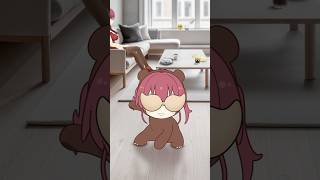 クマリンのスパイダーマンごっこ🕷🧶🐻#funny #shorts