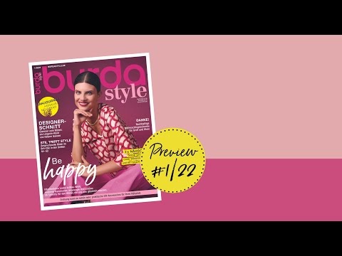 Einblick in die burda style #1/2022