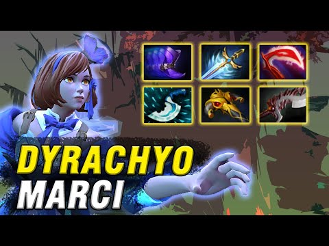 DyrachYo x Yuragi vs ILTW, NoOne, & BOOM! DyrachYo Marci Gameplay Dota 2