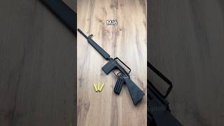 Epic M16 Rifle Origami World Tutorial | DIY M16 From Paper Step By Step Origami Weapon Craft